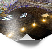 イスタンブールのニューモスクインテリア フォトプリント            (角)