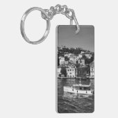 イスタンブールのボスポラスの夏の雰囲気 キーホルダー (正面左)