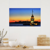 イスタンブールの乙女の塔 ポスター (キッチン)