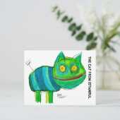 イスタンブールの猫 ポストカード (スタンド正面)