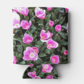 イスタンブールの繊細なピンクのチューリップ 缶クーラー (裏面)