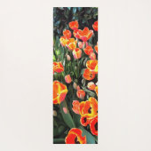 イスタンブールの赤いチューリップ ヨガマット (裏面)