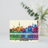 イスタンブールへの旅行 ポストカード (スタンド正面)