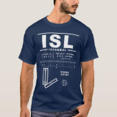 イスタンブールアタテュルク空港ISL Tシャツ (正面)