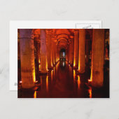 イスタンブールアンダーグラウンド大聖堂 ポストカード (正面/裏面)
