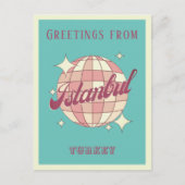 イスタンブールイスタンブルトルコレトロヴィンテージポストカード ポストカード (正面)