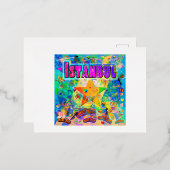 イスタンブールエポックアワーポストカード 箔シーズンポストカード (正面/裏面)