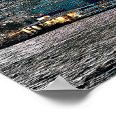 イスタンブールエレガントターキーハギアソフィア建築 ポスター (角)