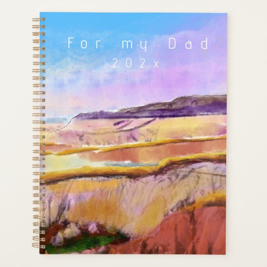 イスタンブールカラフル景観 プランナー手帳 (正面)