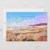 イスタンブールカラフル景観 招待状 (正面)