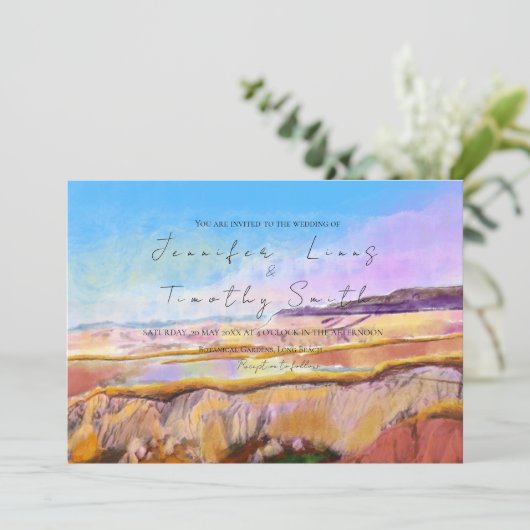 イスタンブールカラフル景観 招待状 (スタンド正面)