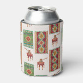 イスタンブールカーペットCoffee:ヴィンテージパターン 缶クーラー (缶正面)