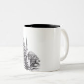 イスタンブールターキーマグのハギアソピヤ ツートーンマグカップ (正面右)