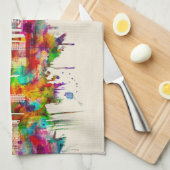 イスタンブールターキーライン キッチンタオル (四つ折り)