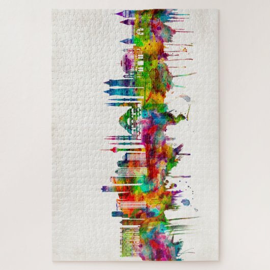 イスタンブールターキーライン ジグソーパズル (縦)