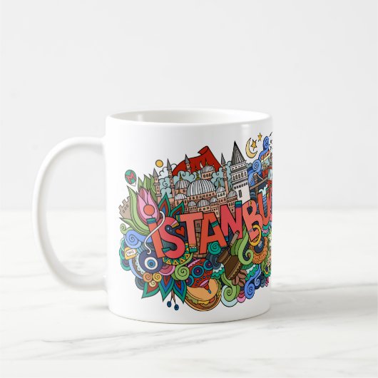 イスタンブールターキー コーヒーマグカップ (左)