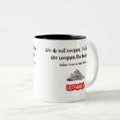 イスタンブールトゥルキイェ土産スルタンメメットファティクート ツートーンマグカップ (正面右)