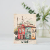 イスタンブールトゥルキエへの旅行 ポストカード (スタンド正面)