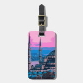 イスタンブールトルコハギアソフィア建築 ラゲッジタグ (正面縦)