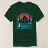 イスタンブールトルコ旅行旅行オスマン帝国 Tシャツ (デザイン正面)