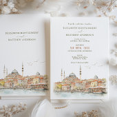 イスタンブールトルコ行き先結婚式 招待状