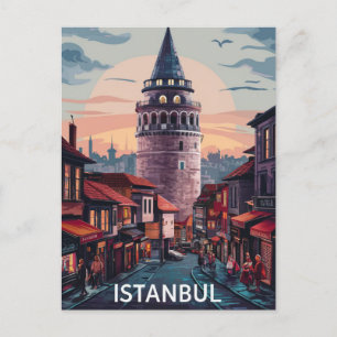 イスタンブールトルコ通り ポストカード