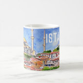 イスタンブールトルコ コーヒーマグカップ (中央)