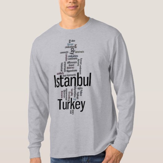 イスタンブールトルコ Tシャツ (正面)