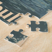 イスタンブールブルーモスクヴィンテージ ジグソーパズル (側面)