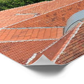 イスタンブールブルーモスク夜景プレミアムトラベル ポスター (角)