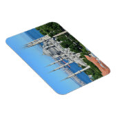 イスタンブールブルーモスク夜景プレミアムトラベル マグネット (右側)