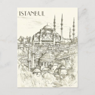 イスタンブール旅行 ポストカード