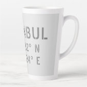 イスタンブール緯度と経度の座標 カフェラテマグ (右)