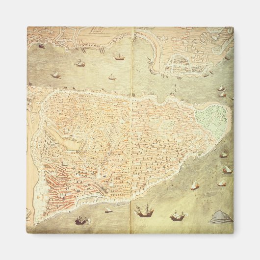 イスタンブール表示 マグネット (正面)