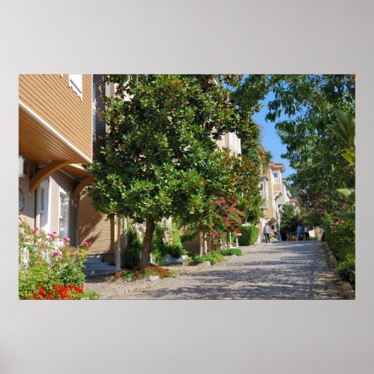 イスタンブール通りプリント ポスター (正面)