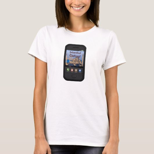 イスタンブール通話 Tシャツ (正面)