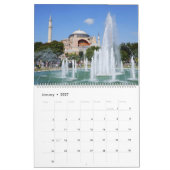 イスタンブール2020年 カレンダー (1月 2027)