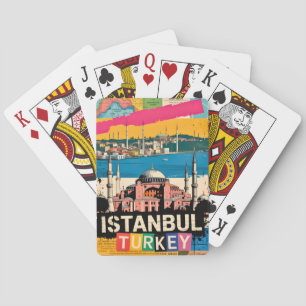 イスタンブール トルコ アヤソフィア レトロ ポップアート 旅行 トランプ