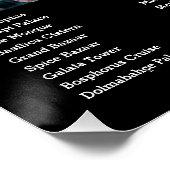 イスタンブール,トルコ:カスタムテンプレート ポスター (コーナー)