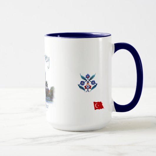 イスタンブール,トルコ – スルタン・アフメットモスク マグカップ (右)