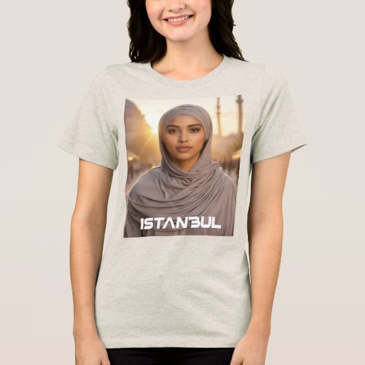 イスタンブール - トルコ トライブレンドＴシャツ (正面)