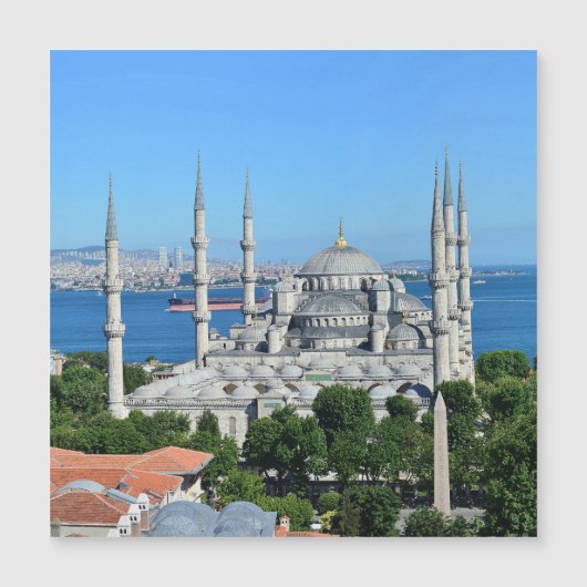 イスタンブール トルコ ブルーモスク 建築 デイリービュー (正面)