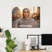 イスタンブール - トルコ ポスター (ホームオフィス)