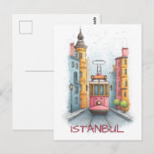イスタンブール トルコ 旅行 ポストカード (正面/裏面)
