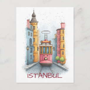 イスタンブール トルコ 旅行 ポストカード