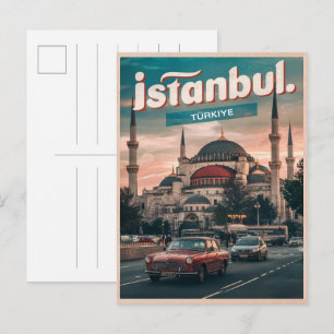 イスタンブール トルコ 旅行 ヴィンテージ お土産 ギフト ポストカード