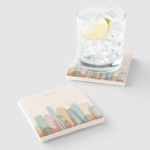 イスタンブール、トルコ|都市スカイライン ストーンコースター (横)