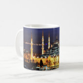 イスタンブール ブルーモスク 夜景 トルコ コーヒーマグカップ (正面左)