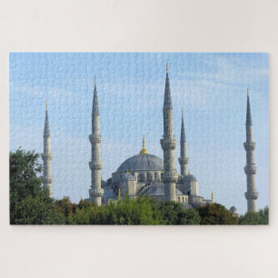 イスタンブール – ブルーモスク – 20x30 - 1014個。 ジグソーパズル