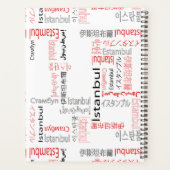 イスタンブール プランナー手帳 (裏面)